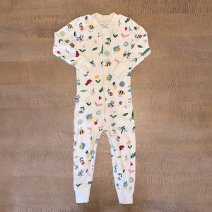 Hanna Andersson 3T Toddler Zip Pajamas